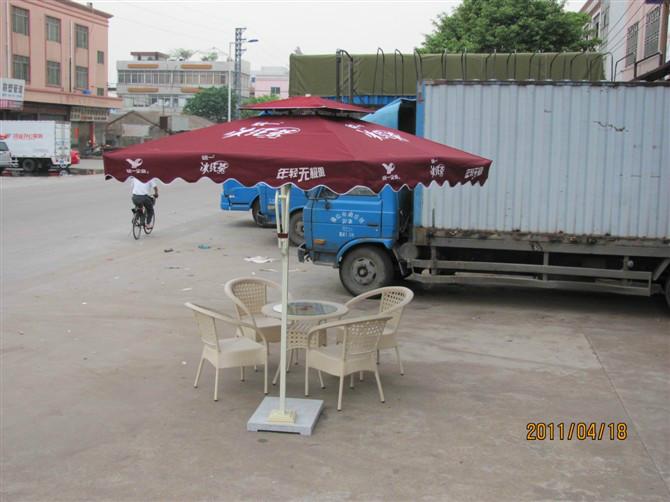 南京高檔星巴克傘南京崗亭傘圖片