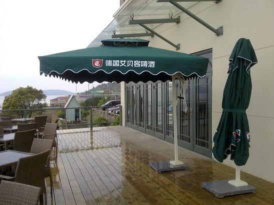 供應南京*星巴克傘南京崗亭傘