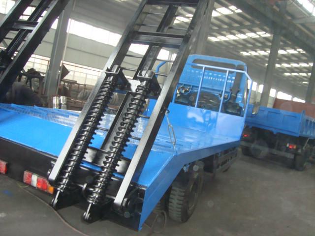 供應(yīng)福田平板挖機拖車