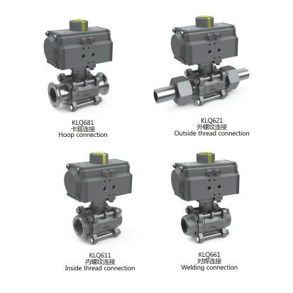 气动球阀系列内螺纹连接球阀图片