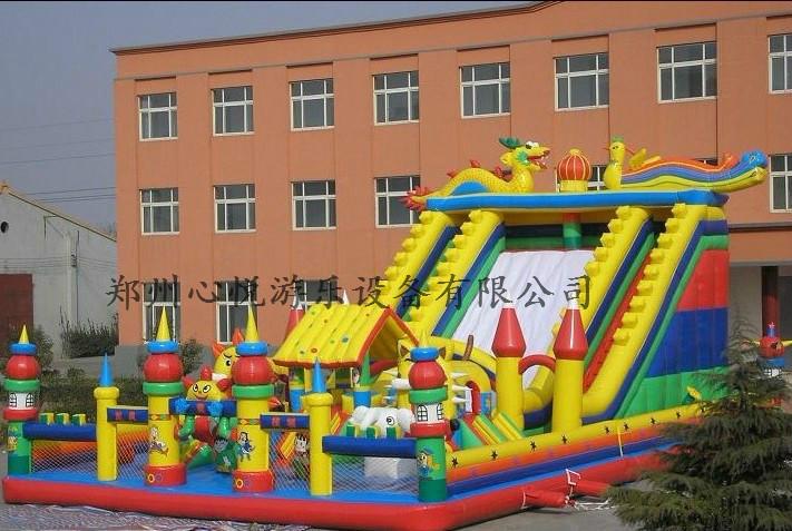 大型充氣滑梯圖片/大型充氣滑梯樣板圖 (4)