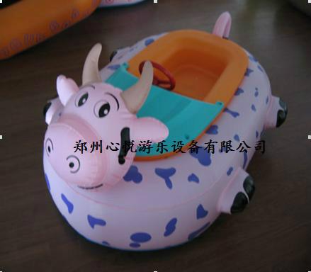 供應(yīng)水上電瓶船卡通碰碰船/冬季也受歡迎的兒童游樂設(shè)備