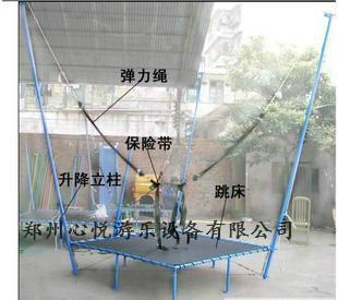 供應(yīng)兒童鋼架蹦極鋼架蹦蹦床