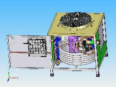 供應(yīng)直熱式南方型熱泵熱水器RB-10K，廣東碧淶節(jié)能