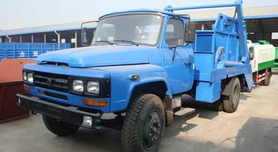 東風140擺臂式垃圾車圖片