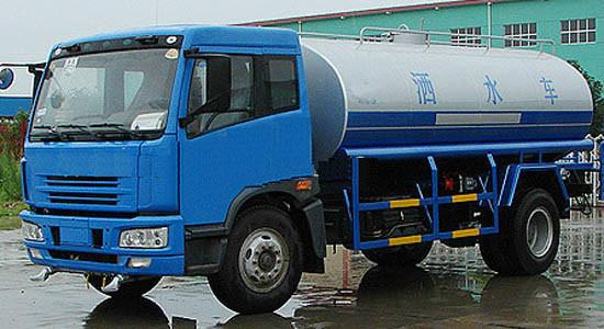 解放單橋灑水車圖片