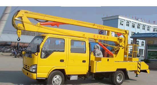 慶鈴高空作業(yè)車12-16米圖片