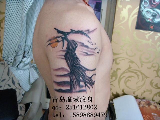 供應鳳凰紋身牡丹紋身