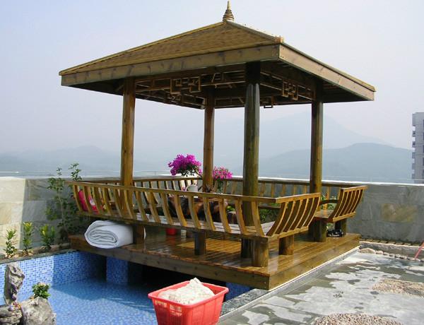 供應(yīng)重慶木亭子，重慶防腐木亭子廠家，重慶防腐木亭子價格