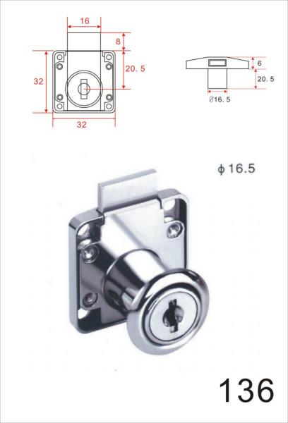 广东136抽屉锁价格图片
