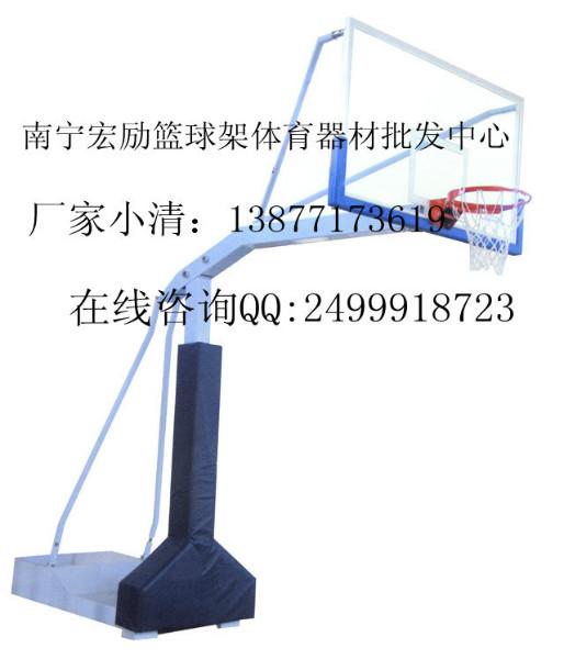 百色篮球架批发，靖西篮球架安装，，宏励体育设施厂图片