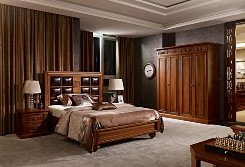 供應(yīng)純實(shí)木四門衣柜商務(wù)辦公總裁休息室衣柜