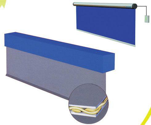 供應(yīng)甘肅省甘南藏族自治州擋煙垂壁固定電動擋煙垂壁型材