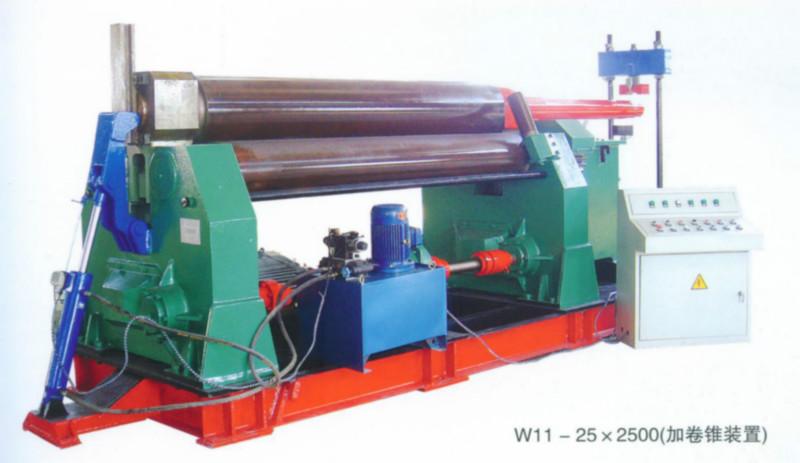 供應(yīng)W11-16X2500機(jī)械對(duì)稱式三輥卷板機(jī)