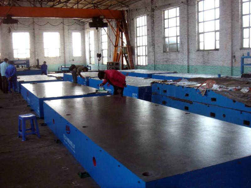 鑄鐵刮研平臺圖片