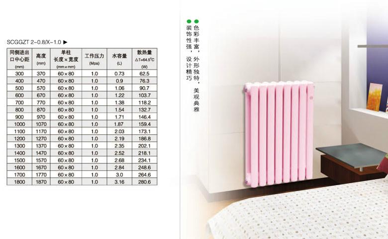 供應(yīng)內(nèi)防腐鋼制23456柱型暖氣片