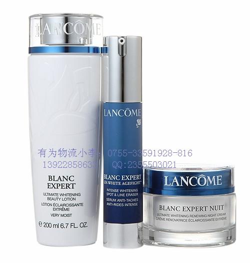 进口化妆品清关法国lancome兰蔻图片