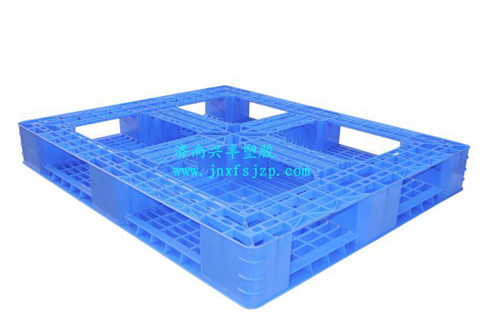 供應(yīng)濟(jì)南全新料重型托盤田字網(wǎng)格托盤四面進(jìn)叉
