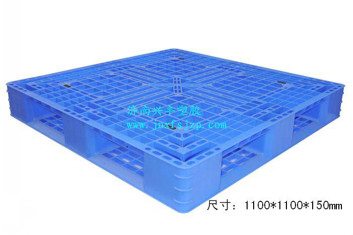 供應(yīng)濟(jì)南全新料重型托盤田字網(wǎng)格托盤四面進(jìn)叉