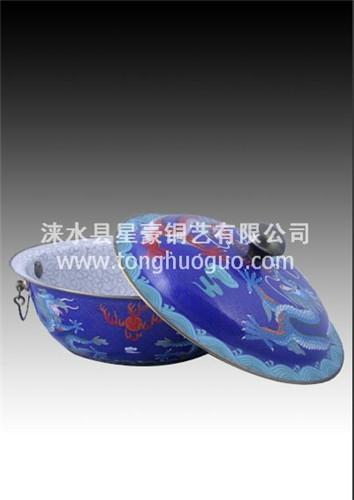 景泰藍(lán)電磁火鍋圖片/景泰藍(lán)電磁火鍋樣板圖 (4)