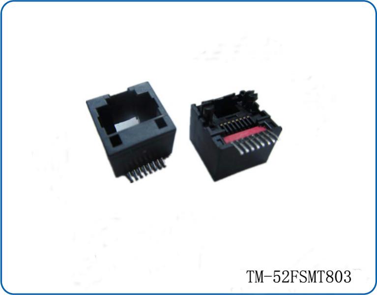 RJ45 SMT網(wǎng)絡(luò)連接器插腳貼片連接器圖片