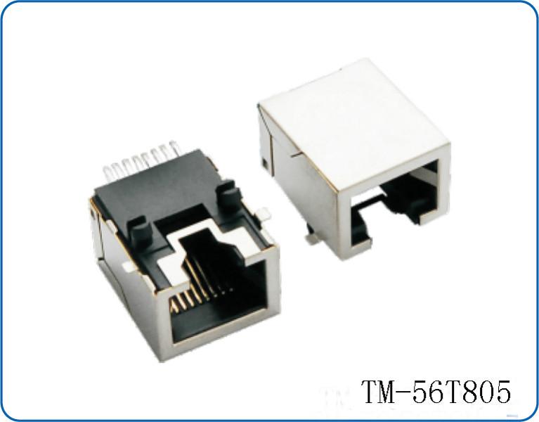RJ45SMT網(wǎng)絡(luò)連接器貼片式網(wǎng)口圖片