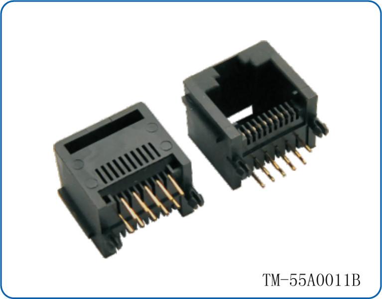 RJ45网络连接器以太网接口插座