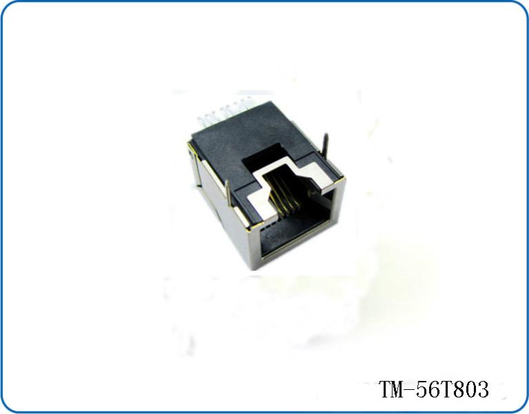 RJ45SMT網(wǎng)絡連接器貼片式網(wǎng)口圖片/RJ45SMT網(wǎng)絡連接器貼片式網(wǎng)口樣板圖 (4)
