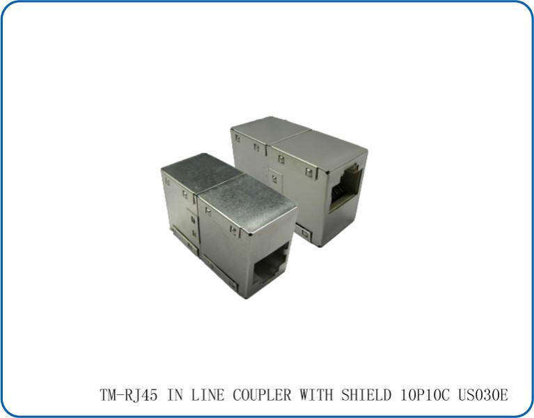 RJ45网络直通头以太网接口连接器