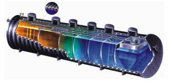 聯(lián)塑HDPE曾強中空壁纏繞管圖片