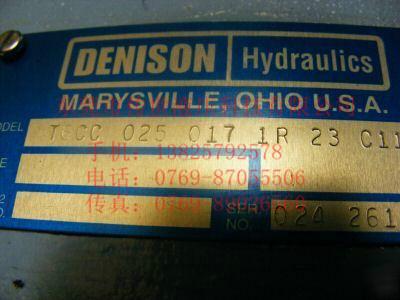 供應(yīng)丹尼遜T6cc系列雙聯(lián)葉片泵