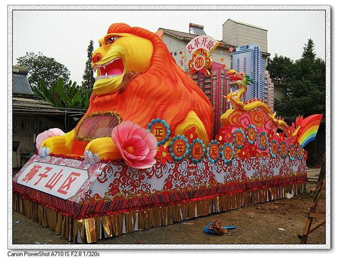 供应大型节日彩灯春节彩车彩车制作