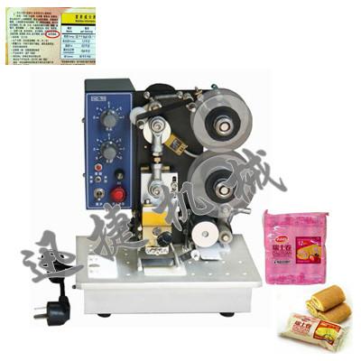 食品袋打碼機(jī)食品袋色帶打碼機(jī)圖片