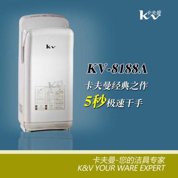 双面干手器额定功率1800W风温40℃型号kv-8188