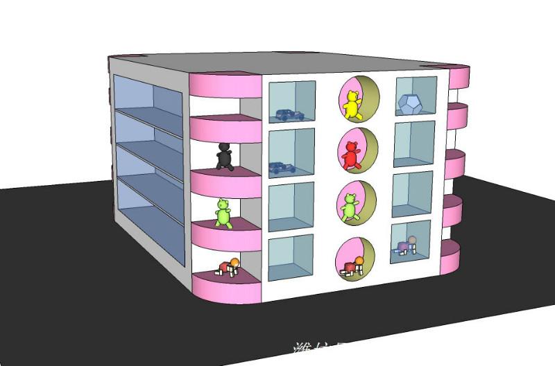 供應(yīng)展柜廠兒童服裝展柜柜臺(tái)