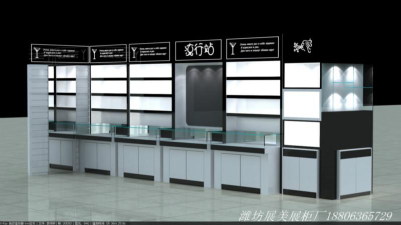 供應(yīng)飾品壁柜展柜前臺(tái)柜商場(chǎng)展柜布局廠家*