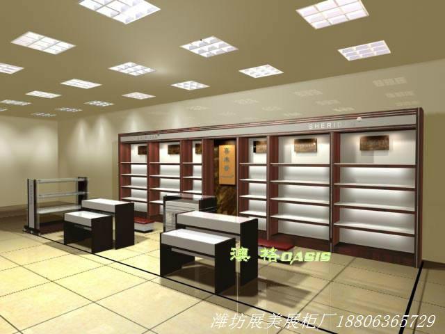 供應濰坊展柜濰坊柜臺烤漆展柜