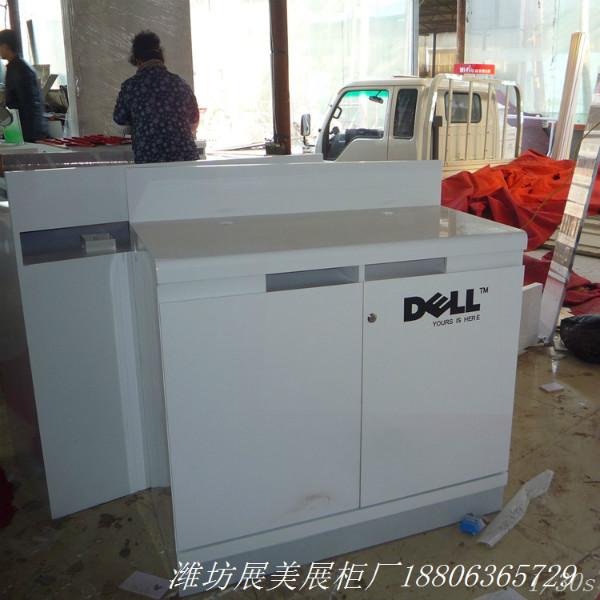 供應(yīng)濰坊展柜廠電腦展柜/烤漆柜臺(tái)