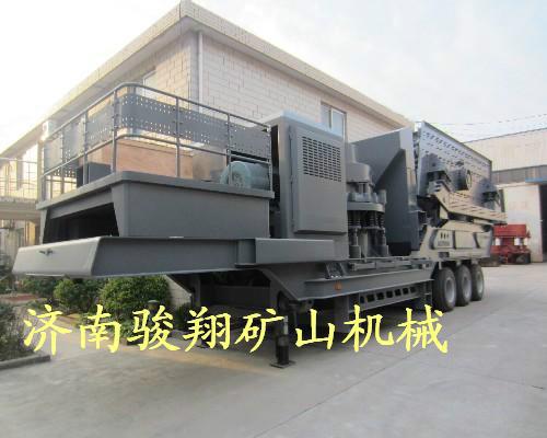 濟(jì)南駿翔錘式移動破碎站圖片