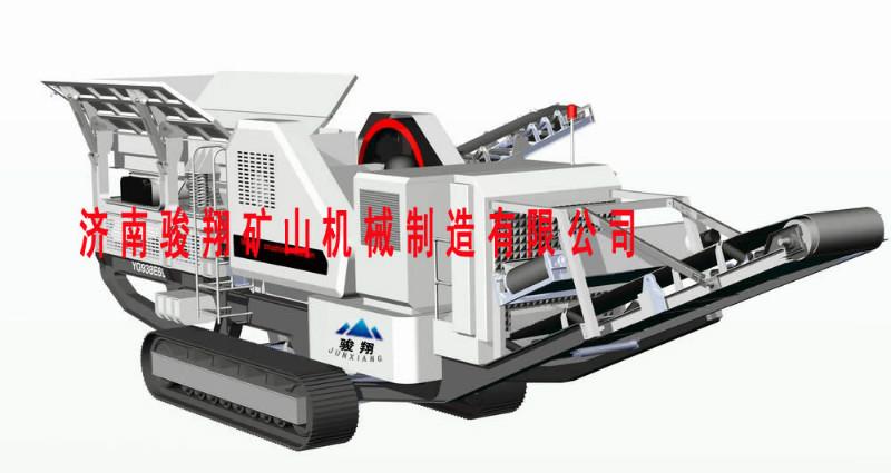 山西履帶式移動破碎站廠家圖片