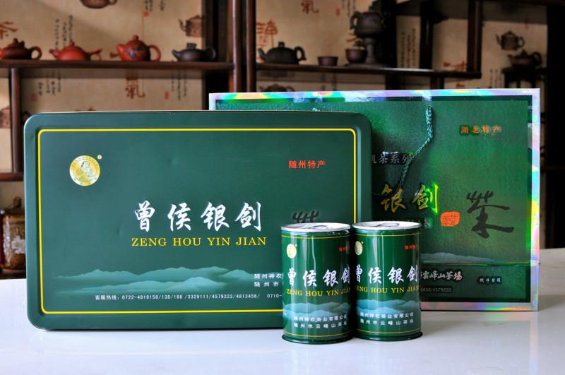 绿茶 2018新绿茶 针形茶 扁形茶 供应随州茶 曾侯银剑茶250克