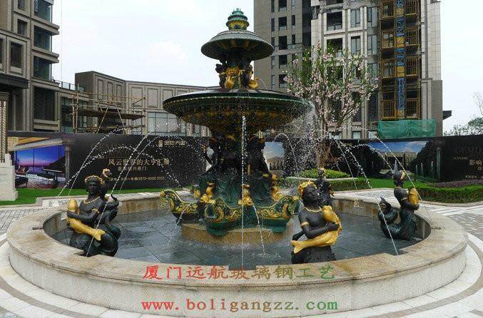 供應(yīng)玻璃鋼噴泉廠家供應(yīng)，玻璃鋼噴泉廠家銷售，