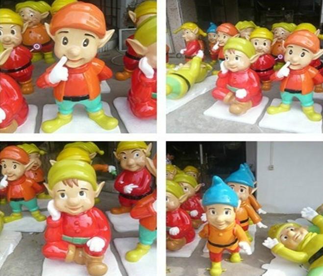 卡通人物雕塑圖片/卡通人物雕塑樣板圖 (3)