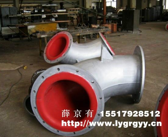 供應石灰石漿液管道電廠襯膠管道