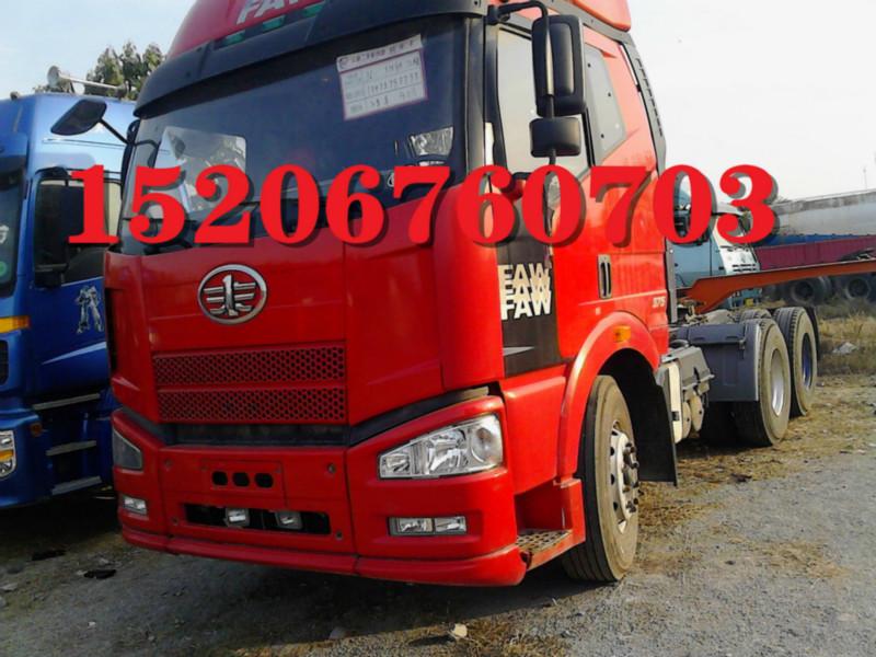 供應二手解放j6雙驅牽引車半掛車