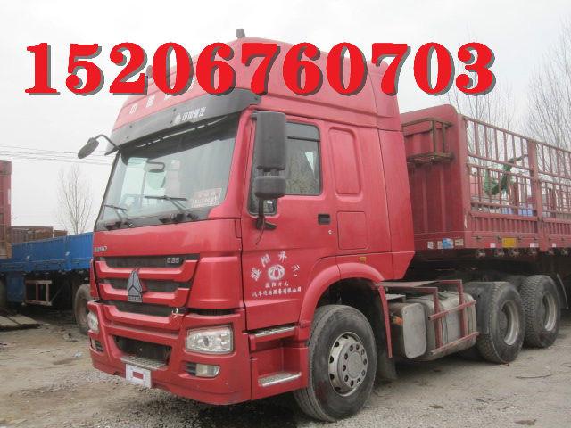供應(yīng)二手豪沃雙驅(qū)雙導(dǎo)向牽引車(chē)半掛車(chē)380馬力420馬力