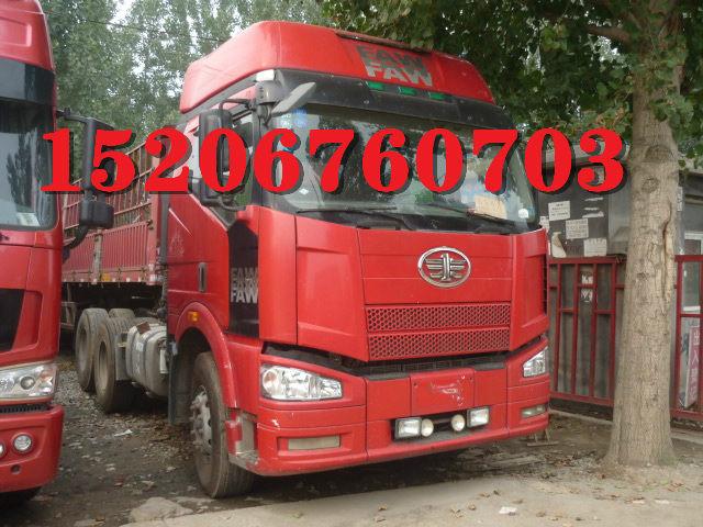 供應二手解放j6雙驅牽引車半掛車