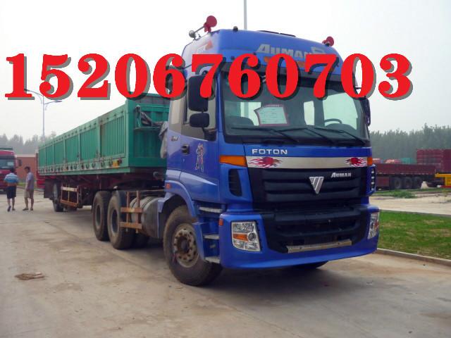 供應二手歐曼雙驅雙導向牽引車半掛車