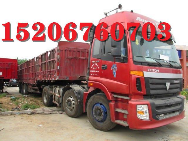 供應二手歐曼雙驅雙導向牽引車半掛車