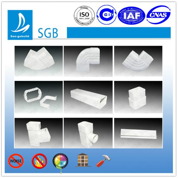 臨安市pvc落水系統(tǒng)、彩鋁落水系統(tǒng)、天溝、下水管、雨水管